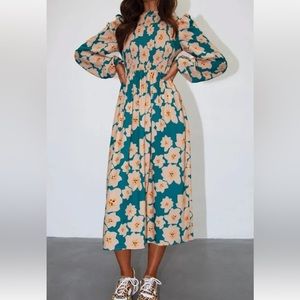 NWT Never Fully Dressed MIDI Swedish Flower Dress 14